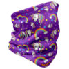 Girls Unicorn and Rainbow Multifunctional Snood scarf hat