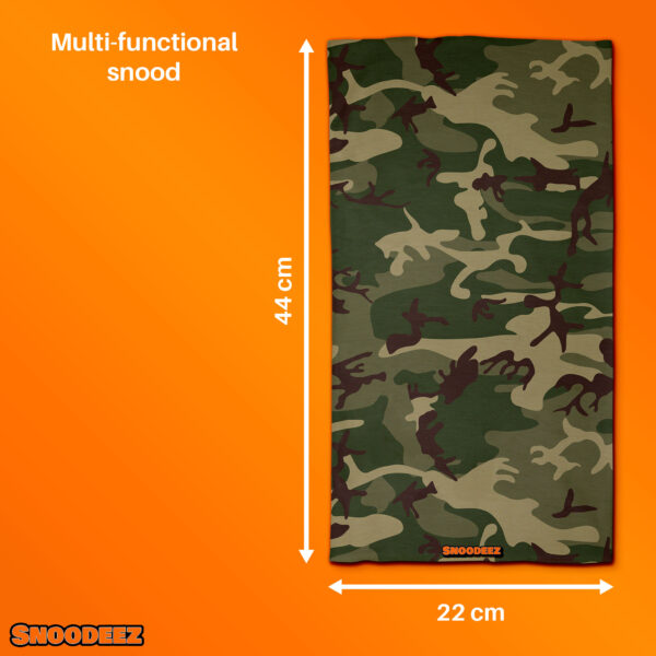 Kids Camo Multifunctional Snood Headwear