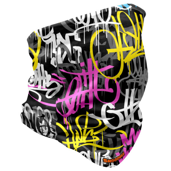 Kids Grafiti Tag Spray Pattern Multifunctional Snood