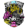Kids Grafiti Tag Spray Pattern Multifunctional Snood